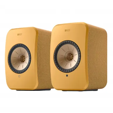 Активная полочная акустика KEF LSX II AMBER HAZE EU (SP4041L0AA)