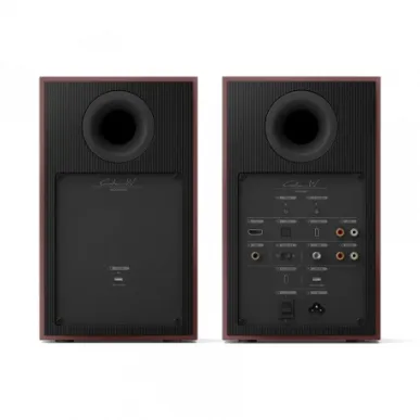 Активная полочная акустика KEF CODA W VINTAGE BURGUNDY