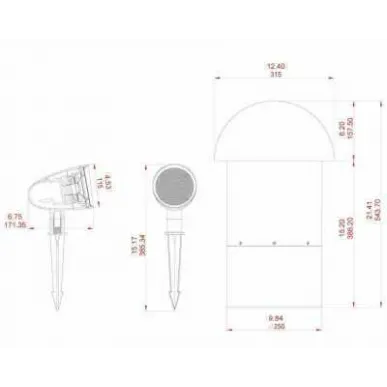 Sonance PATIO 4.1 SYSTEM (4 - SATS, 1 - SUB)