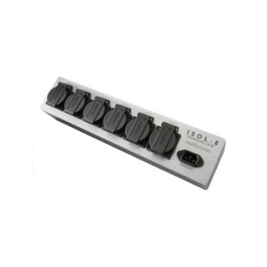Сетевой фильтр Isol-8 Powerline 6way (1вход /6 выходов) Black