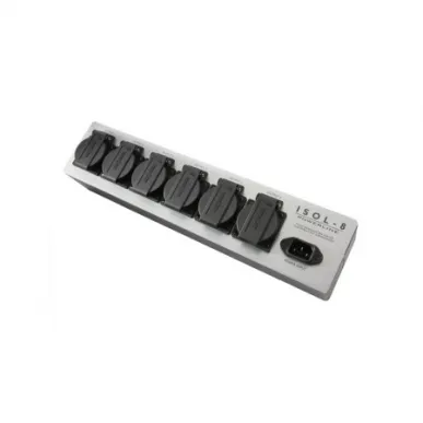 Сетевой фильтр Isol-8 Powerline 6way (1вход /6 выходов) Black