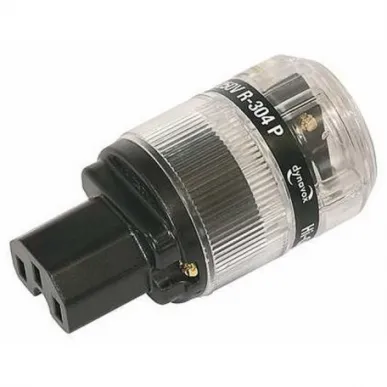 Разъем сетевой DYNAVOX PLUG R-304P Brass (206964)
