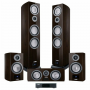 Комплект акустики 5.0 Canton Smart Cinema Vento, walnut dark high gloss