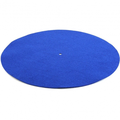 Мат REGA TURNTABLE MAT BLUE 100% WOOL