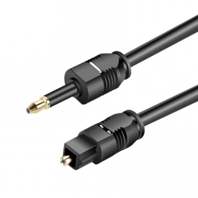 Цифровой оптический кабель Dr.HD Toslink – mini Toslink, 1.5 м