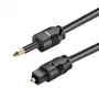 Цифровой оптический кабель Dr.HD Toslink – mini Toslink, 2 м