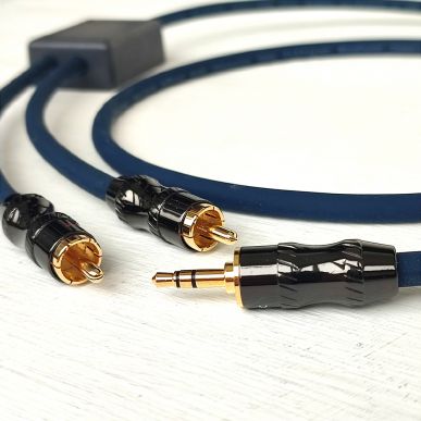 Кабель J 3,5/2 RCA DAXX J108 0.8m