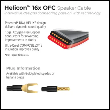 Акустический кабель Wireworld HES2.0MB-10 Helicon 16x OFC 2.0m