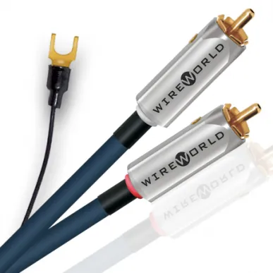 Фонокабель Wireworld LUT1.5M-S-10 Luna 10 DIN to RCA 1.5m