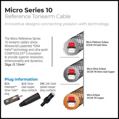 Фонокабель Wireworld ECT1.5M-S-10 Micro Eclipse 10 DIN to RCA 1.5m