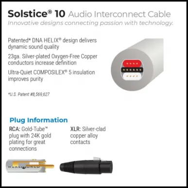 Кабель XLR Wireworld BSI1.0M-10 Solstice 10 1.0m