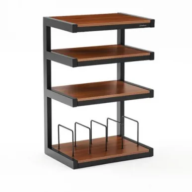 Hi-Fi стойка NorStone Esse Hifi VInyl Black/Wal