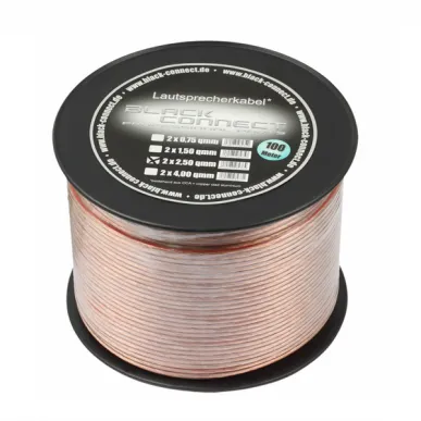 Акустический кабель Goldkabel BLACK CONNECT® SC-2.5 2х2,5 кв.мм