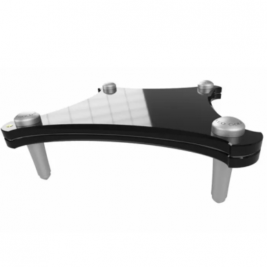 Hi-Fi стойка Gold Note Galileo Black 20 Foot (полка+ноги 20 см)