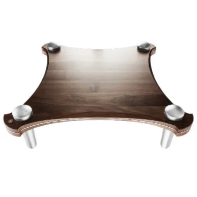 Hi-Fi стойка Gold Note Galileo Walnut 20 Foot (полка+ноги 20 см)