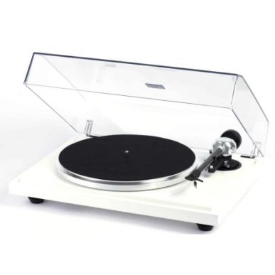 Виниловый проигрыватель EAT B-Sharp white 2M Blue