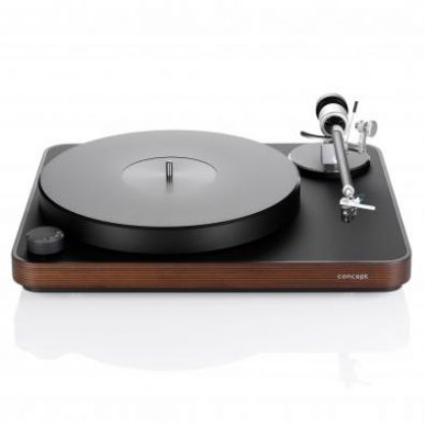 Виниловый проигрыватель Clearaudio Concept MC/S Wood Black/Dark Wood