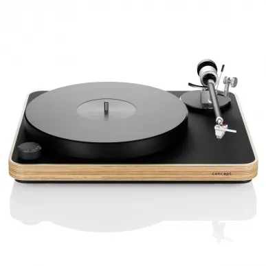 Виниловый проигрыватель Clearaudio Concept MM/S Wood Black/ Wood
