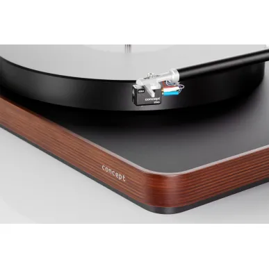 Виниловый проигрыватель Clearaudio Concept MC Wood Black/Dark Wood