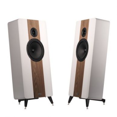 Напольная акустика HECO Direkt Premium White / Walnut