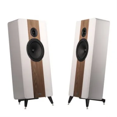Напольная акустика HECO Direkt Premium White / Walnut