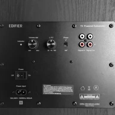 Сабвуфер Edifier T5 Black