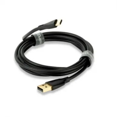 Кабель USB QED (QE8184) Connect USB C (M) - A (M) 0.75m