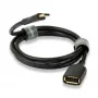 Кабель USB QED (QE8191) Connect USB C (M) - A (F) 0.15m