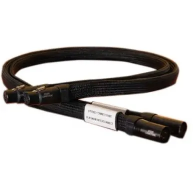Кабель XLR Studio Connections Platinum Interconnect, Furutech Perfomance (R) XLR 1.5m