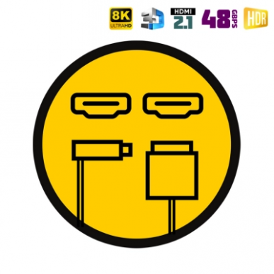 Кабель HDMI Dr.HD 2 м / Сверхтонкий / Тип A