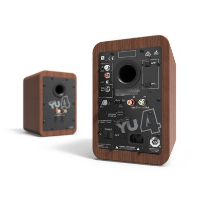Активная полочная акустика Kanto Audio YU4 WN-FG Walnut