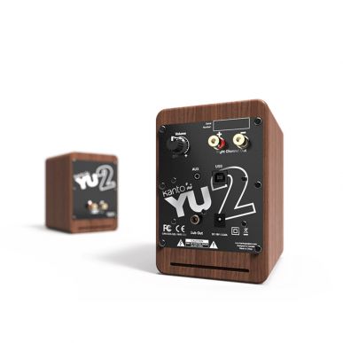 Активная полочная акустика Kanto Audio YU2 WN-FG Walnut