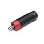 Разъёмы RCA Black Rhodium Bullet plug Red