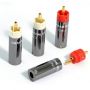 Разъёмы RCA Black Rhodium Graham Nalty RCA gold plug kit GN-3