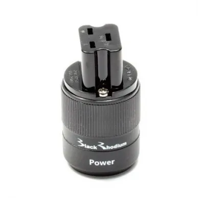 Разъем сетевой Black Rhodium Plated C19 20A IEC Connector
