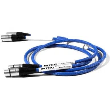 Кабель XLR Black Rhodium INTRO XLR-XLR 1.0 m Blue