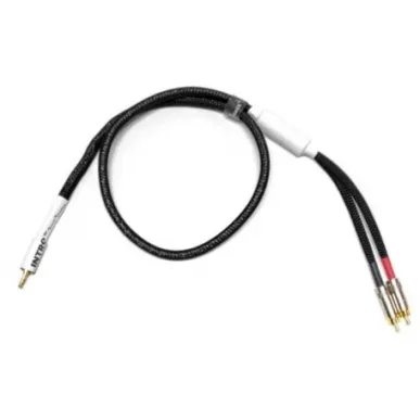 Межблочный аудио кабель Black Rhodium INTRO 3.5mm.jack-2 RCA 1,0 m. Black