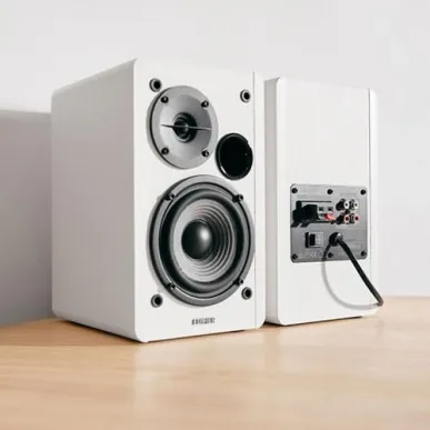 Активная полочная акустика Edifier R1280DB White silver
