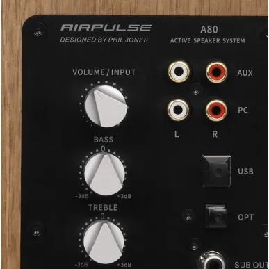 Активная полочная акустика Edifier Airpulse A80 Brown