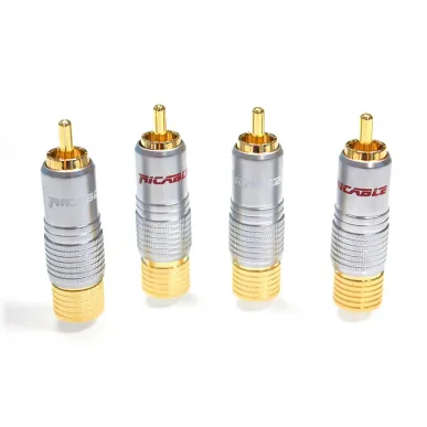 Разъем Ricable Custom RCA Hi-End (4 шт.)
