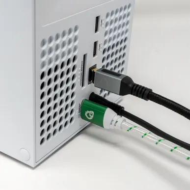 Кабель HDMI Oehlbach EXCELLENCE Gaming UHD 2.1b cable 2,0m Green/White