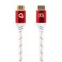 Кабель HDMI Oehlbach EXCELLENCE Gaming UHD 2.1b cable 2,0m Red/White