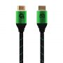 Кабель HDMI Oehlbach EXCELLENCE Gaming UHD 2.1b cable 3,0m Green/Black