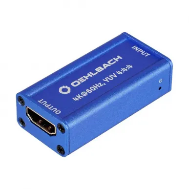 HDMI репитер Oehlbach PERFORMANCE UHD REPEATER, D1C6046