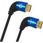 Кабель HDMI Oehlbach PERFORMANCE SHAPE MAGIC UHD 90 black, UHS HDMI cable 1,5m
