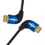 Кабель HDMI Oehlbach PERFORMANCE SHAPE MAGIC UHD 90 black, UHS HDMI cable 1,5m