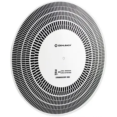 Весы для тонарма Oehlbach PERFORMANCE Speed Check, Stroboscope disc