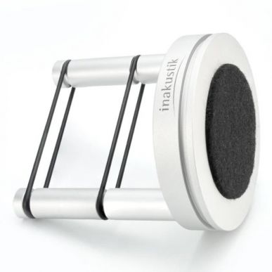 Напольные алюминиевые подставки-виброразвязки для кабеля Inakustik Referenz 4005 Cable Base 6 pcs