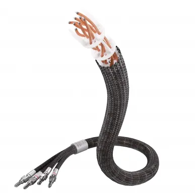 Готовый акустический кабель Inakustik Referenz LS-2405 AIR, 2x3.0 m, BFA Banana, Bi-Wire