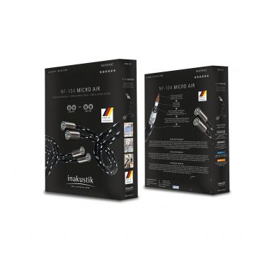 Межблочный кабель RCA Inakustik Referenz NF-104 Micro AIR, 0.75 m, RCA, 0071880075